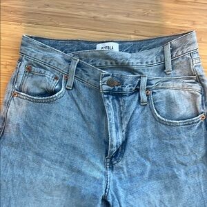 Pistola Women’s Crossover Wide Leg Jeans